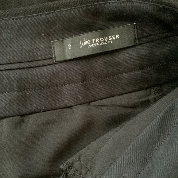 Loft black dress pants trousers in “Julie” fit. Size 2. NWT. - Picture 4 of 12